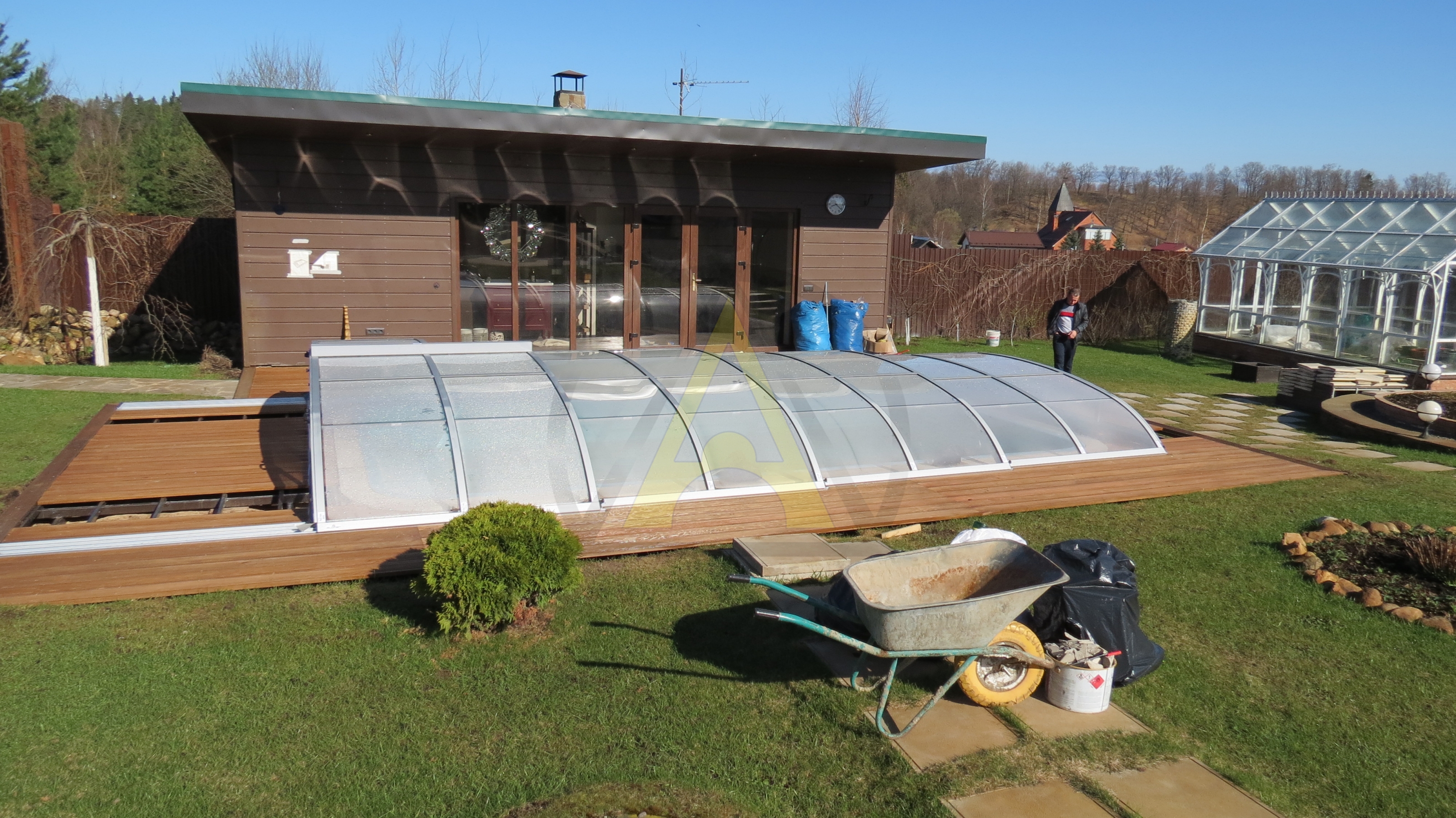 Павильон для бассейна ALUTEN a-01