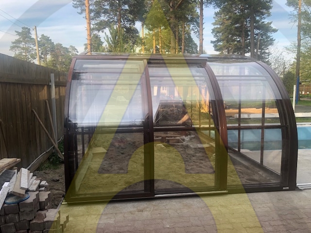 Высокий павильон для бассейна ALUTEN a-03